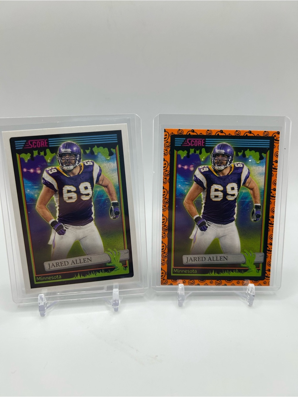 Jared Allen 2026 Score A Treat Football Trading Cards 🏈 🎃 Minnesota Vikings